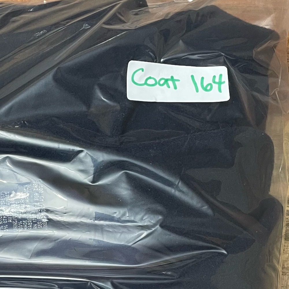 Gap Women’s Medium Navy Blue  Wool Blend Double Breasted Peacoat gold button - Picture 11 of 11